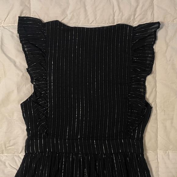 Lulus black wrap midi/maxi dress - Picture 3 of 6